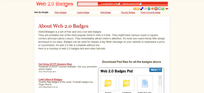Web 2.0 Badges