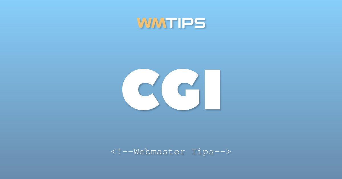 CGI Market Share, Usage Statistics & Top Sites (2026)