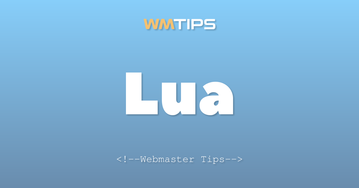 Lua Market Share, Usage Statistics & Top Sites (2026)