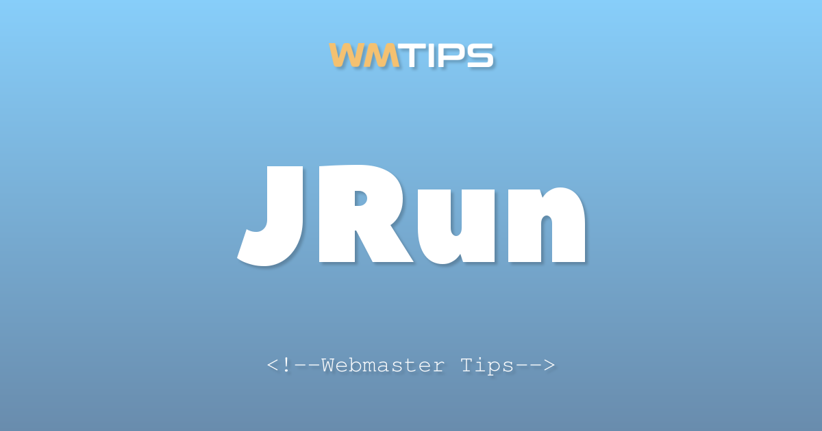 JRun Market Share, Usage Statistics & Top Sites (2026)