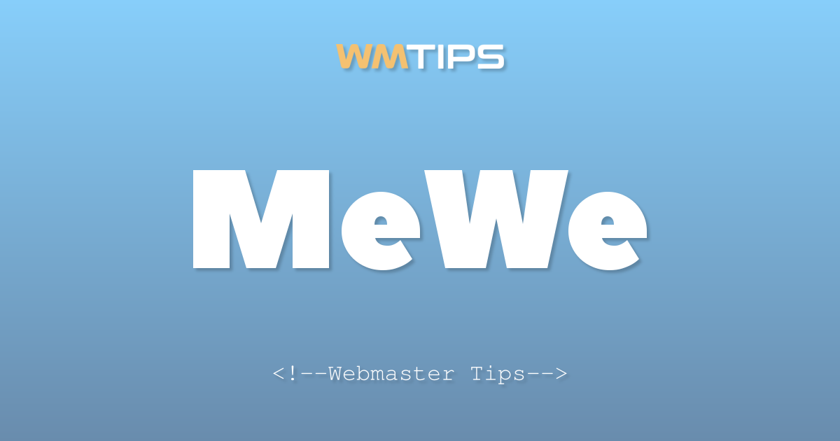 MeWe Market Share, Usage Statistics & Top Sites (2026)