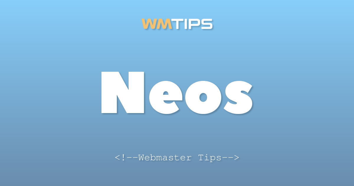 Neos Market Share, Usage Statistics & Top Sites (2026)