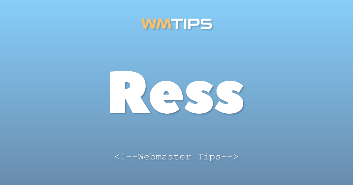 Ress Market Share, Usage Statistics & Top Sites (2026)