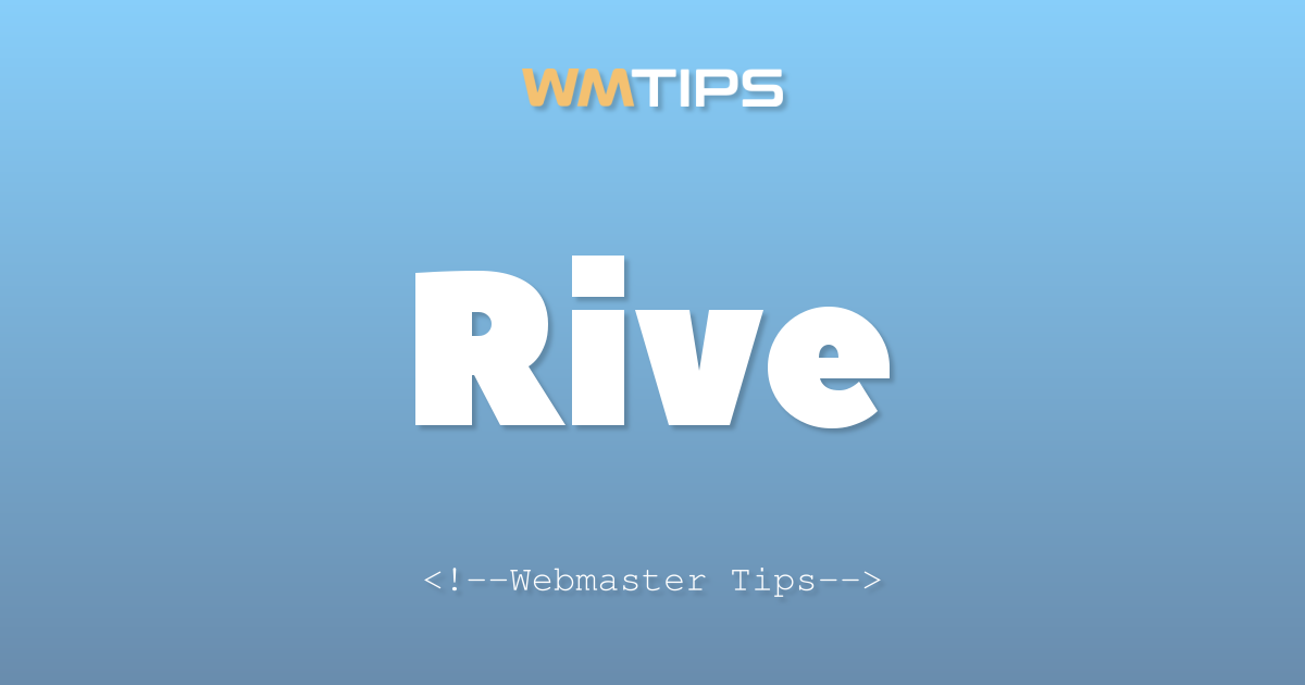 Rive Market Share, Usage Statistics & Top Sites (2026)
