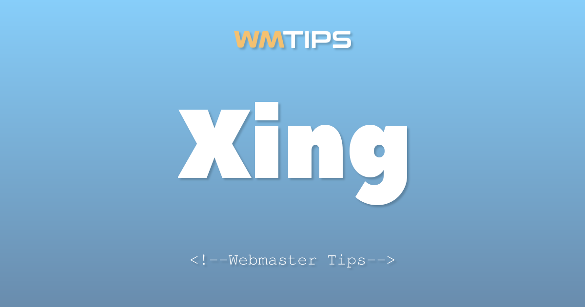 Xing Market Share, Usage Statistics & Top Sites (2026)
