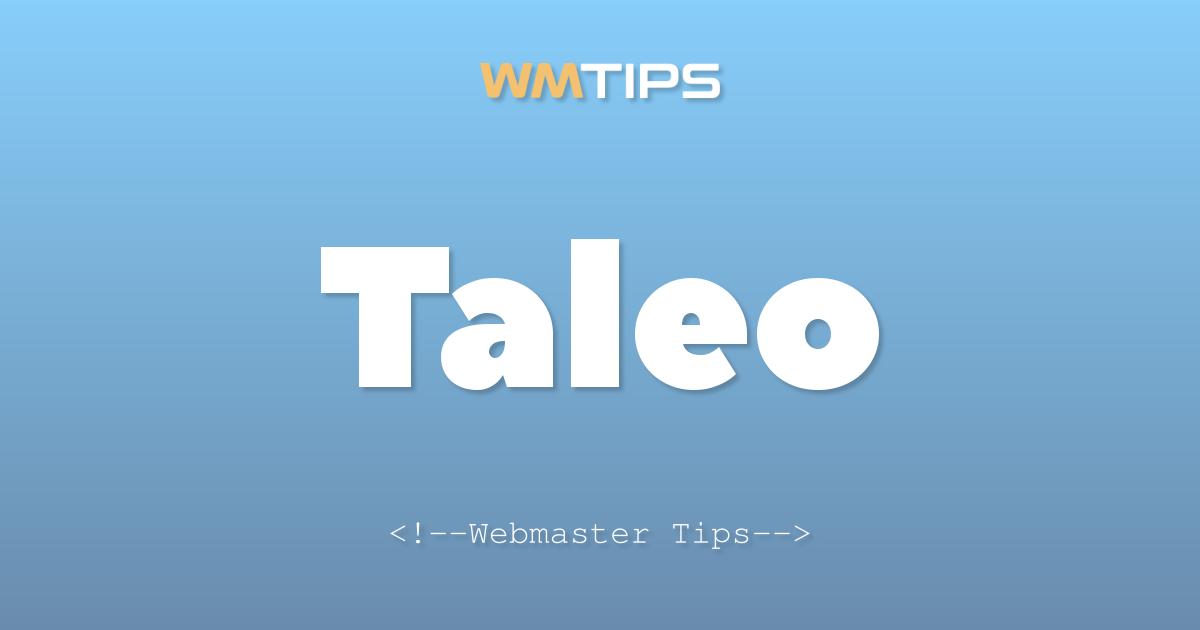 Taleo Market Share, Usage Statistics & Top Sites (2026)