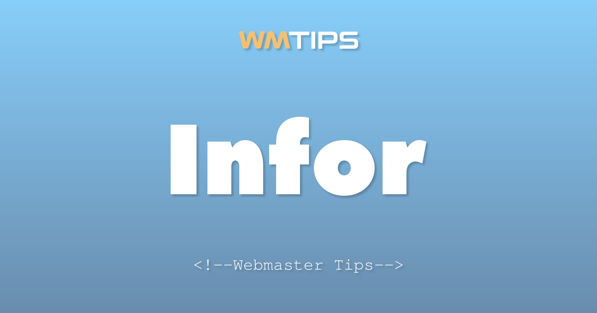 Infor Market Share, Usage Statistics & Top Sites (2026)