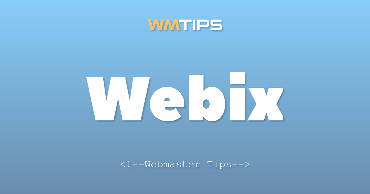 Webix Market Share, Usage Statistics & Top Sites (2026)