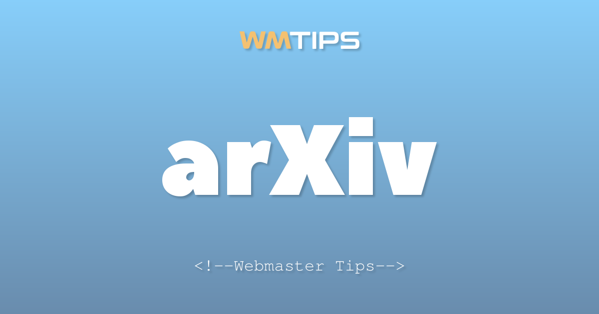 arXiv Market Share, Usage Statistics & Top Sites (2026)