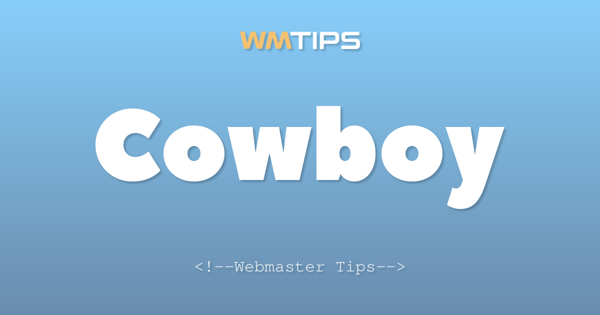 Cowboy Market Share, Usage Statistics & Top Sites (2026)