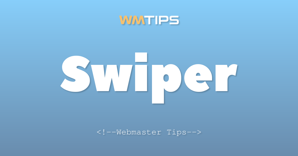 Swiper Market Share, Usage Statistics & Top Sites (2026)