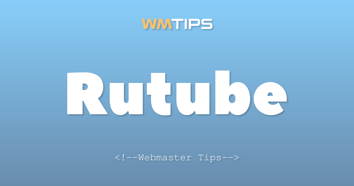 Rutube Market Share, Usage Statistics & Top Sites (2026)