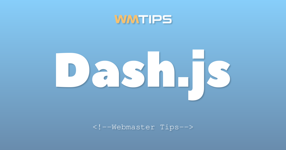 Dash.js Market Share, Usage Statistics & Top Sites (2026)