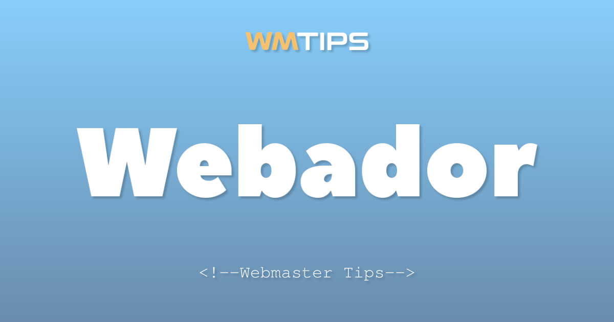 Webador Market Share, Usage Statistics & Top Sites (2026)