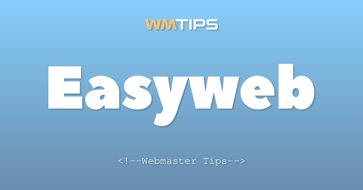 Easyweb Market Share, Usage Statistics & Top Sites (2026)