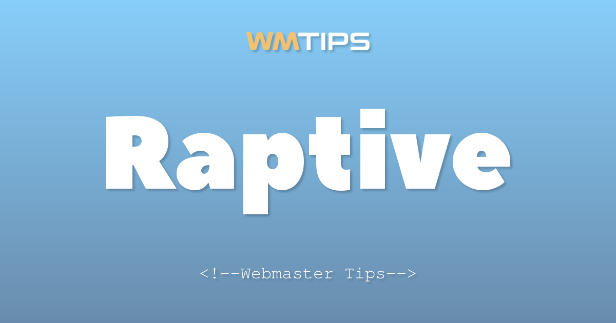 Raptive Market Share, Usage Statistics & Top Sites (2026)