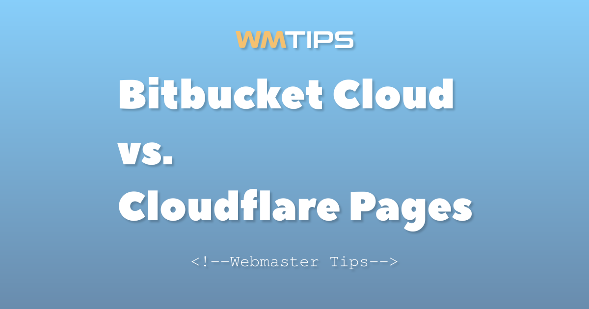 Bitbucket Cloud vs. Cloudflare Pages: 2026 Market Share & Usage Comparison