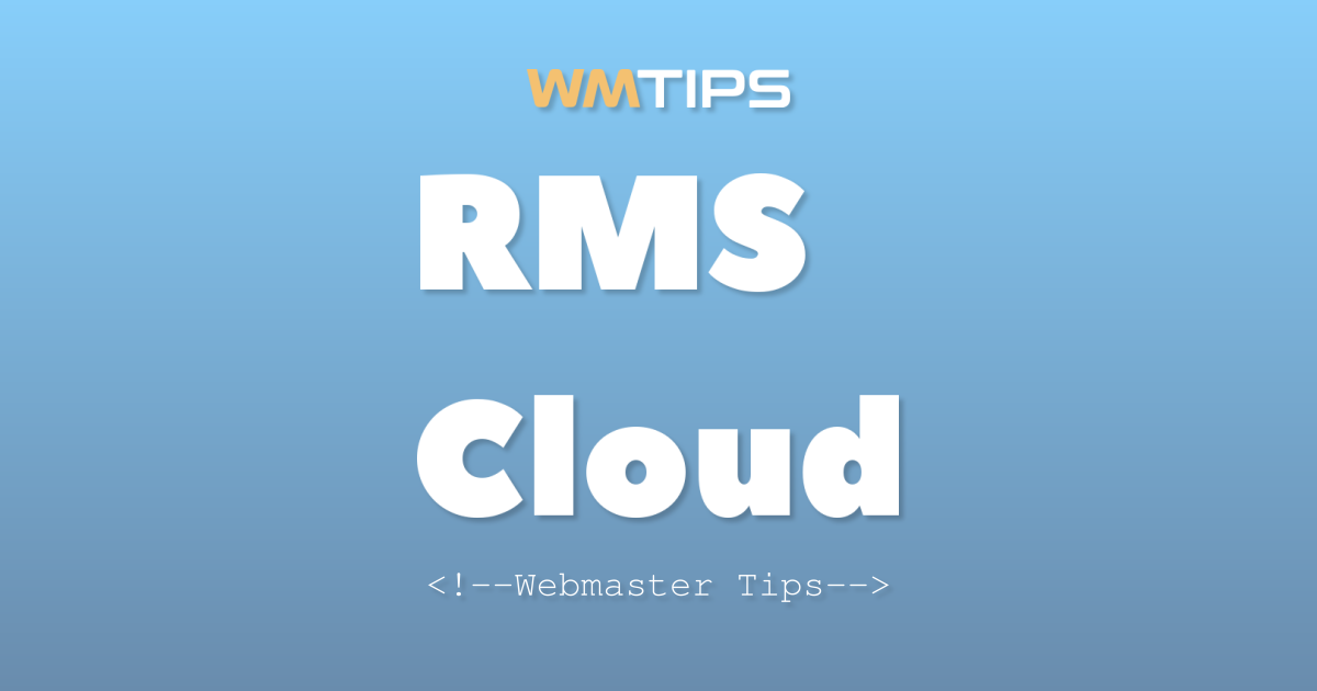 RMS Cloud Market Share, Usage Statistics & Top Sites (2026)