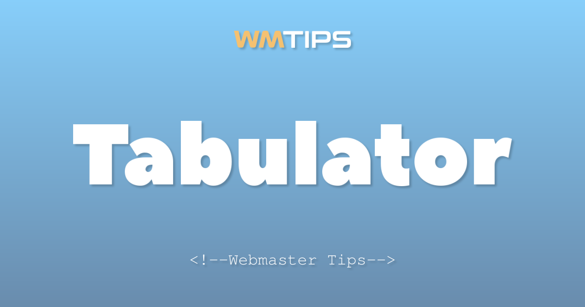 Tabulator Market Share, Usage Statistics & Top Sites (2026)