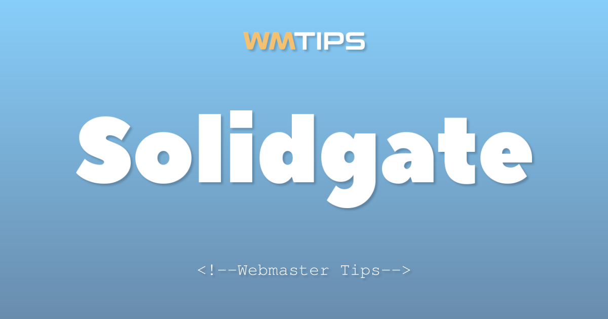 Solidgate Market Share, Usage Statistics & Top Sites (2026)