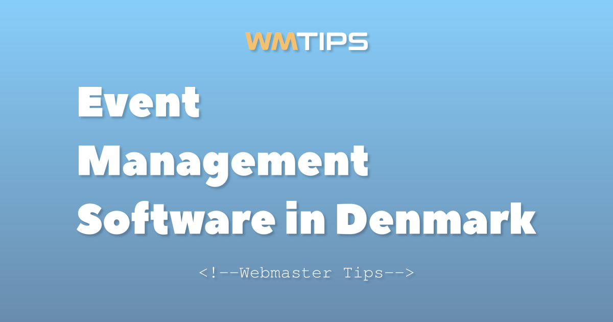 Top 6 Event Management Software Solutions in Denmark by Market Share (2026)