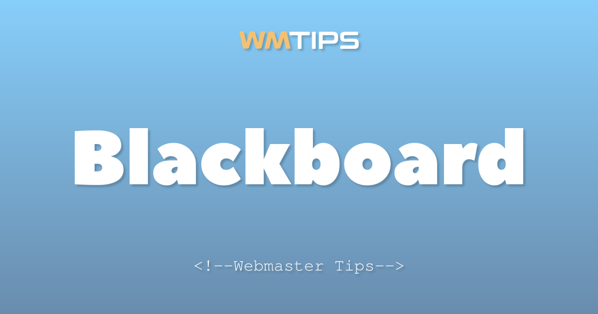 Blackboard Market Share, Usage Statistics & Top Sites (2026)