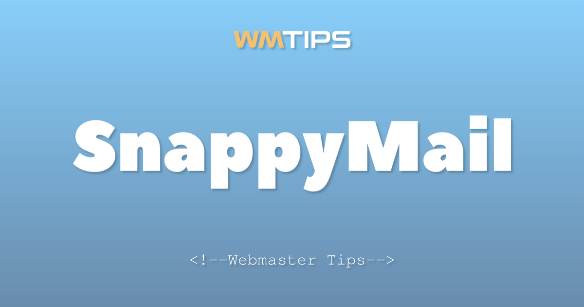 SnappyMail Market Share, Usage Statistics & Top Sites (2026)
