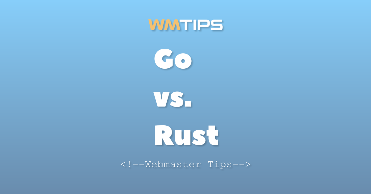 Go vs. Rust: 2026 Market Share & Usage Comparison