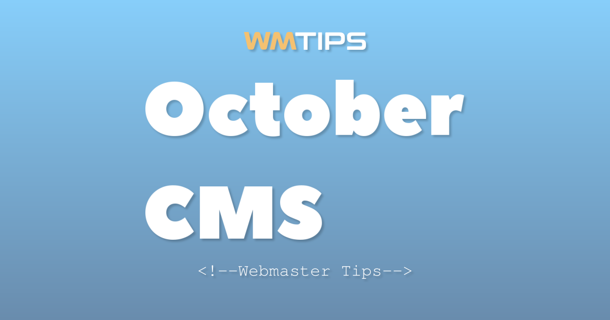 October CMS Market Share, Usage Statistics & Top Sites (2026)