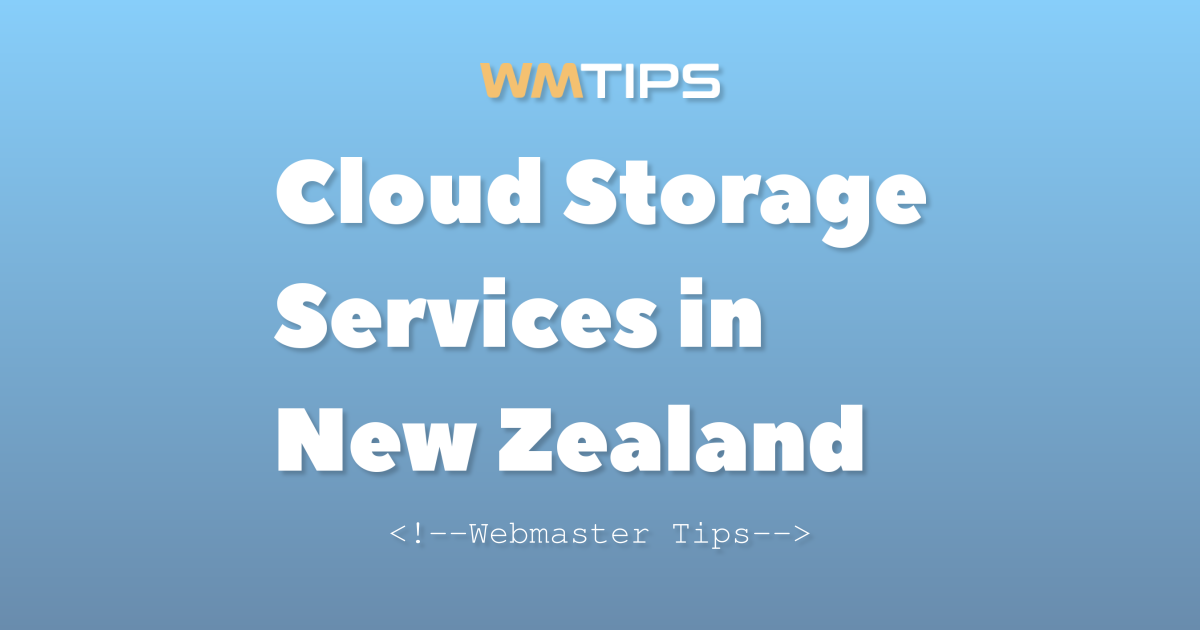 Top 11 Cloud Storage Services in New Zealand by Market Share (2026)