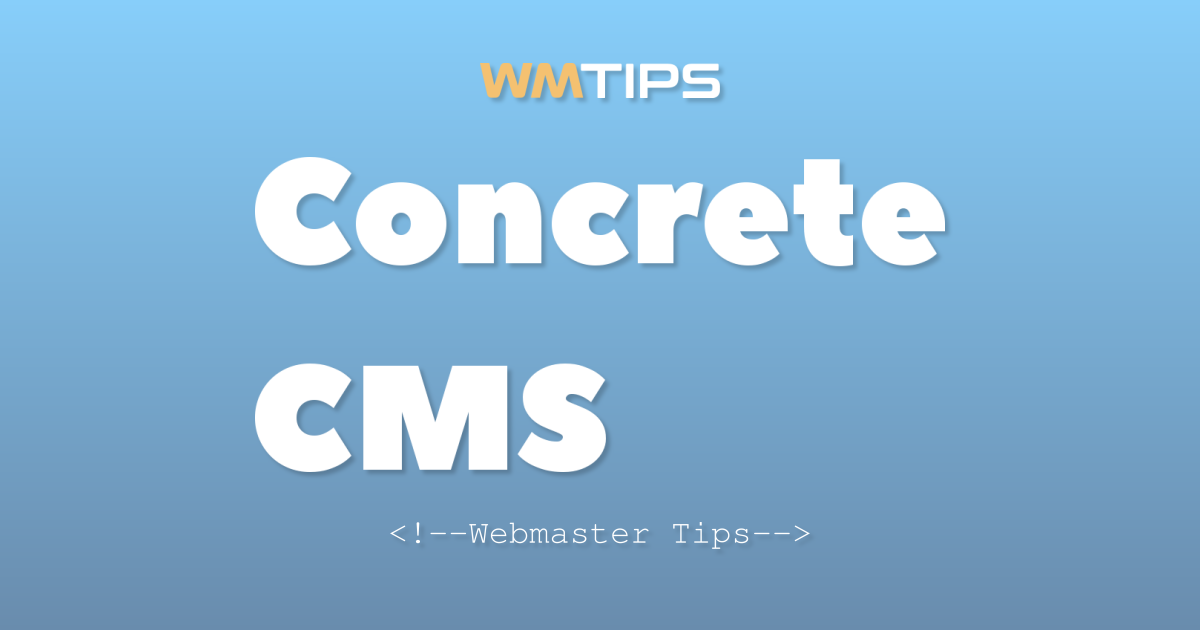Concrete CMS Market Share, Usage Statistics & Top Sites (2026)