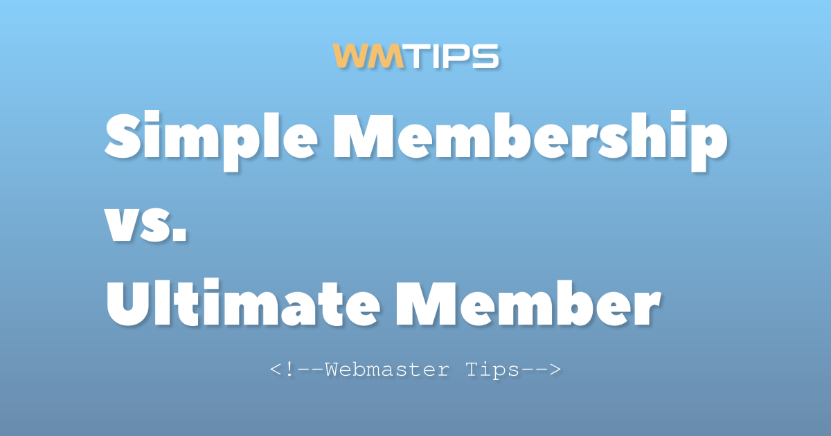 Simple Membership vs. Ultimate Member: 2026 Market Share & Usage Comparison