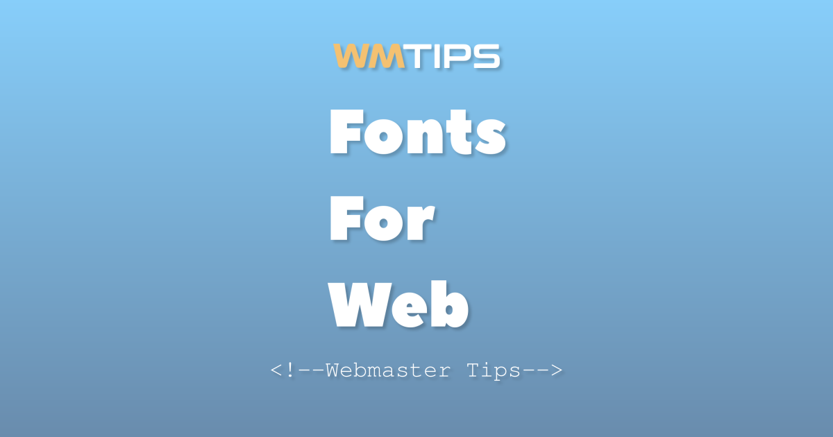 Fonts For Web Market Share, Usage Statistics & Top Sites (2026)