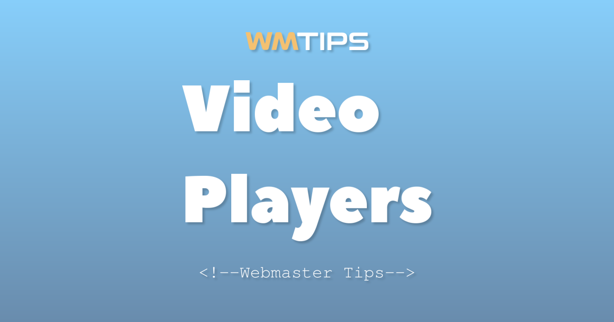 Top 21 Video Players on the Web by Market Share (2026)