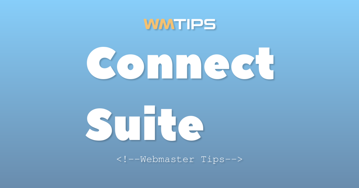 Connect Suite Market Share, Usage Statistics & Top Sites (2026)