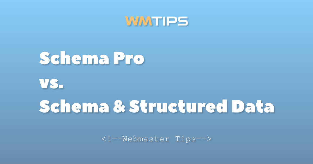Schema Pro vs. Schema & Structured Data: 2026 Market Share & Usage ...