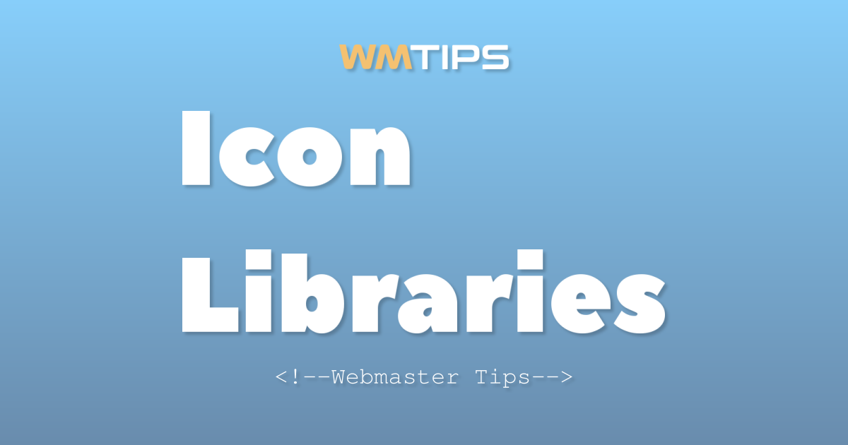 Top 25+ Icon Libraries on the Web by Market Share (2026)