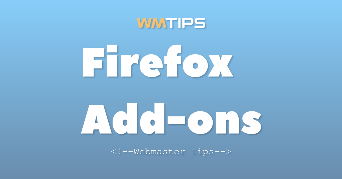 Firefox Add-ons Market Share, Usage Statistics & Top Sites (2026)