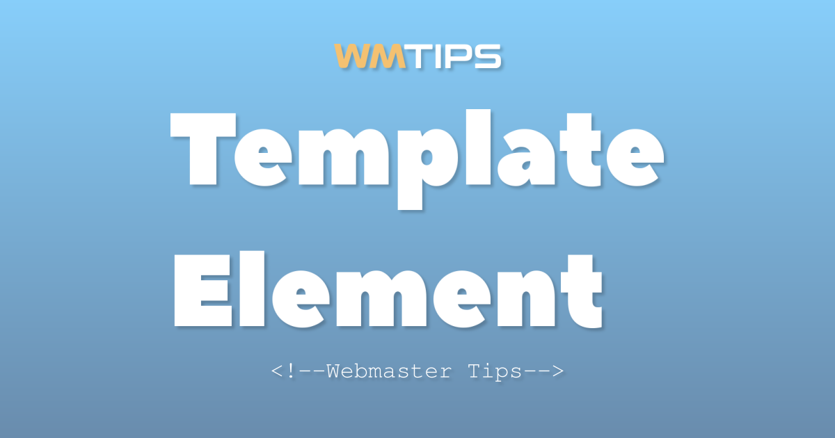 Template Element Market Share, Usage Statistics & Top Sites (2026)