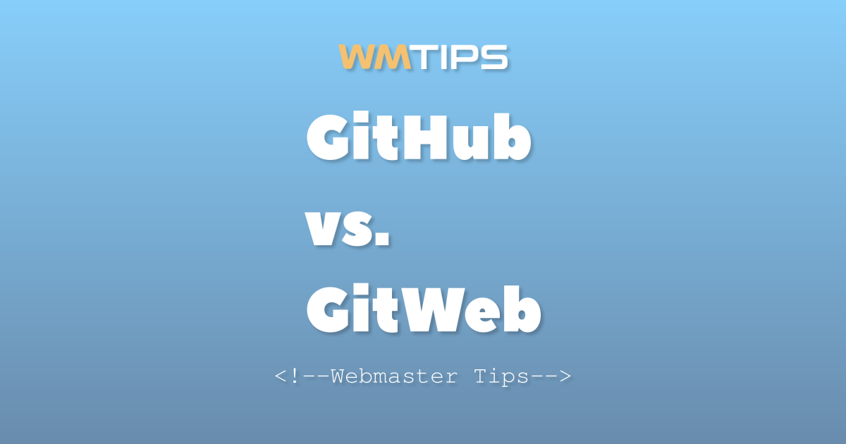 GitHub vs. GitWeb: 2026 Market Share & Usage Comparison