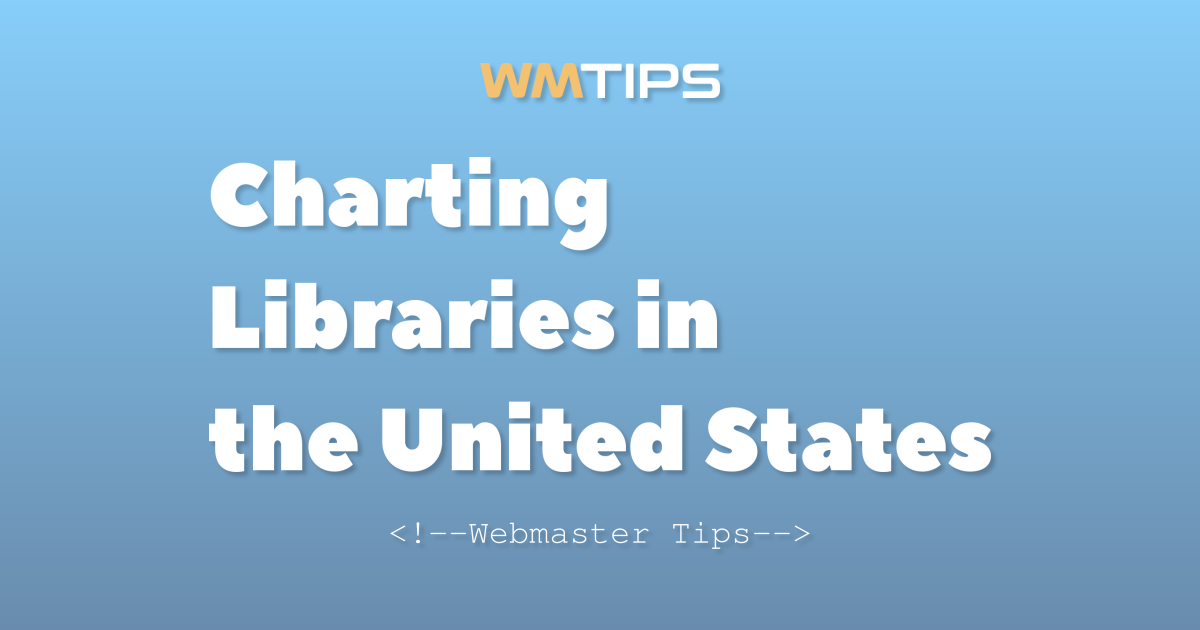 Top 25+ Charting Libraries in the United States by Market Share (2026)