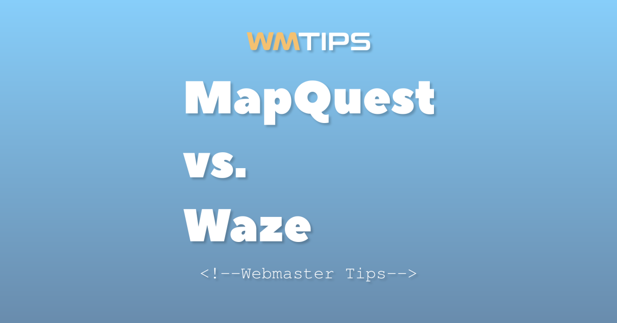 MapQuest vs. Waze: 2026 Market Share & Usage Comparison