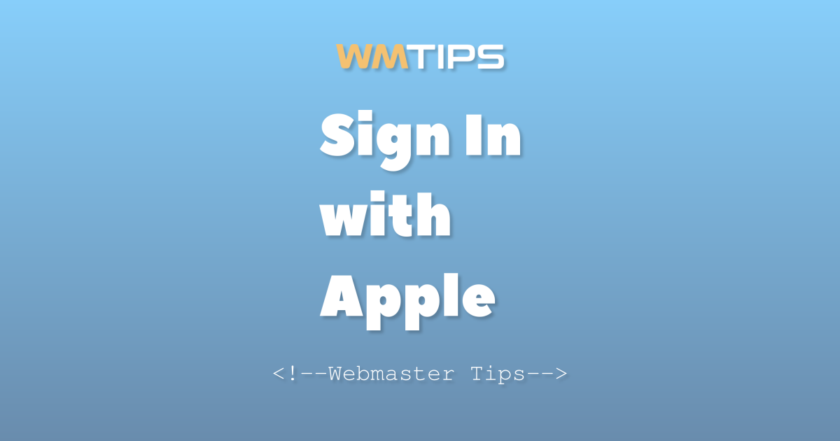 Sign In with Apple Market Share, Usage Statistics & Top Sites (2026)