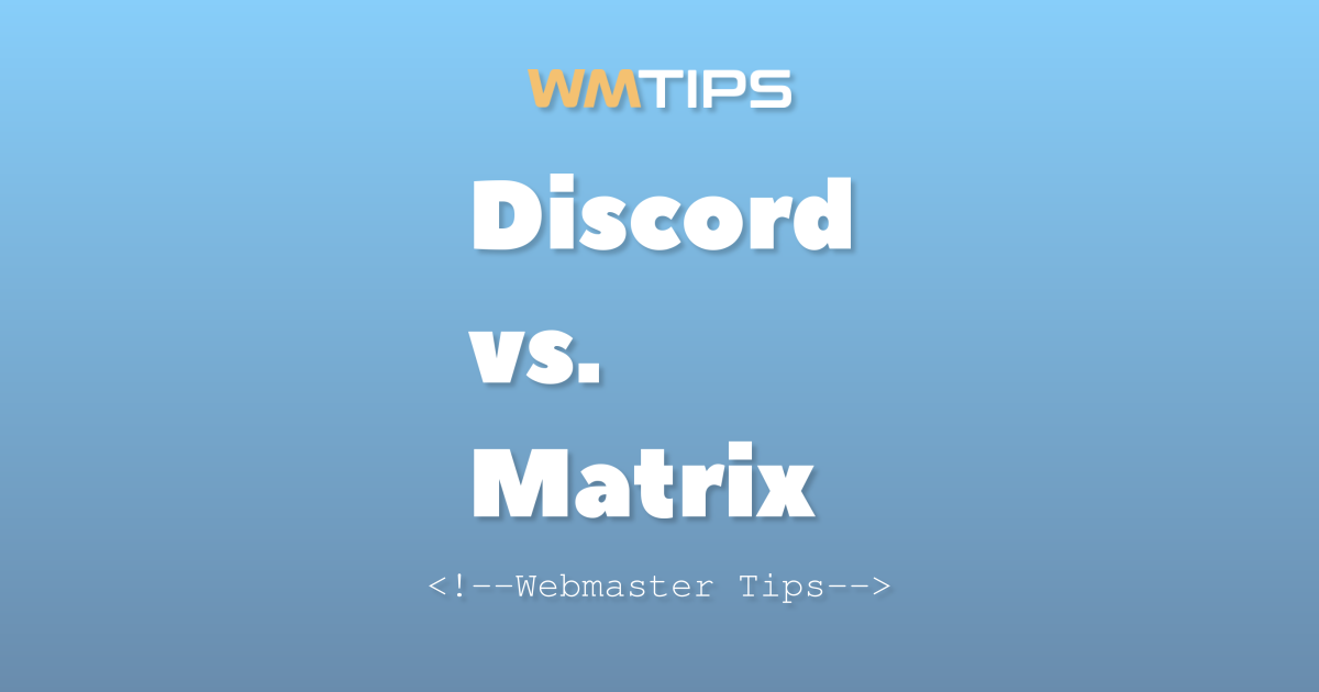 Discord vs. Matrix: 2026 Market Share & Usage Comparison