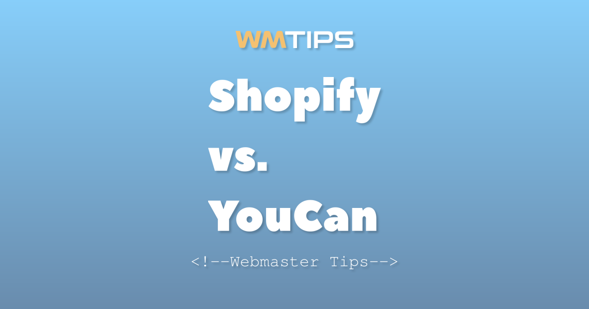 Shopify vs. YouCan: 2026 Market Share & Usage Comparison