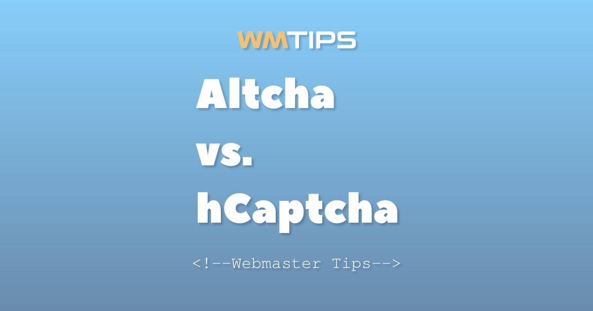 Altcha vs. hCaptcha: 2026 Market Share & Usage Comparison