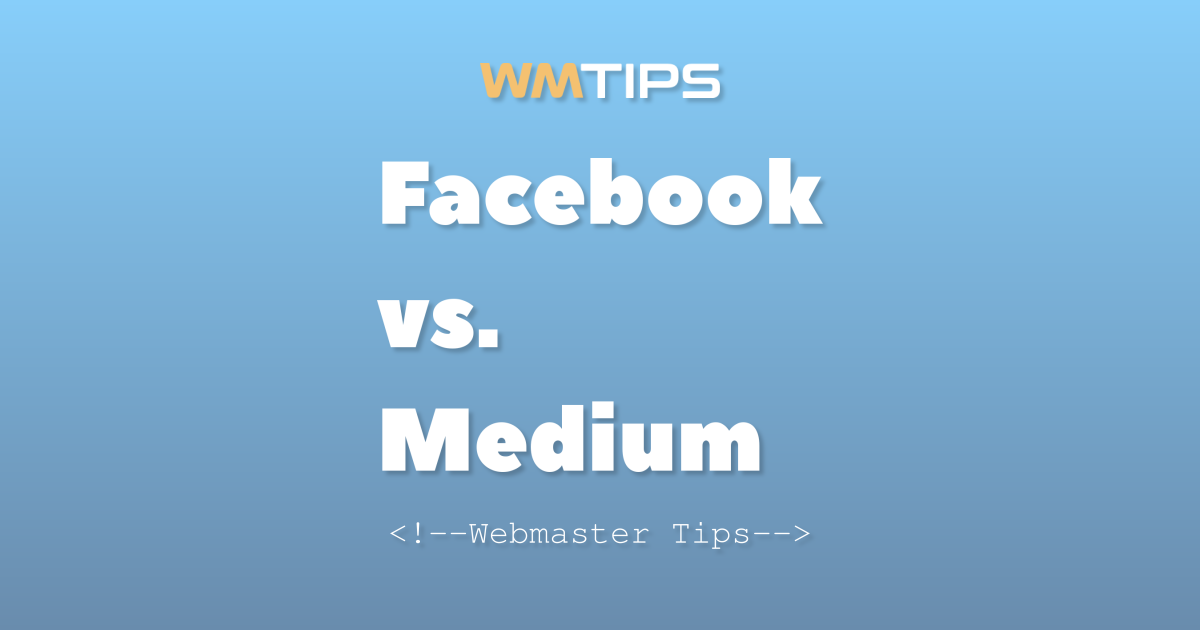 Facebook vs. Medium: 2026 Market Share & Usage Comparison