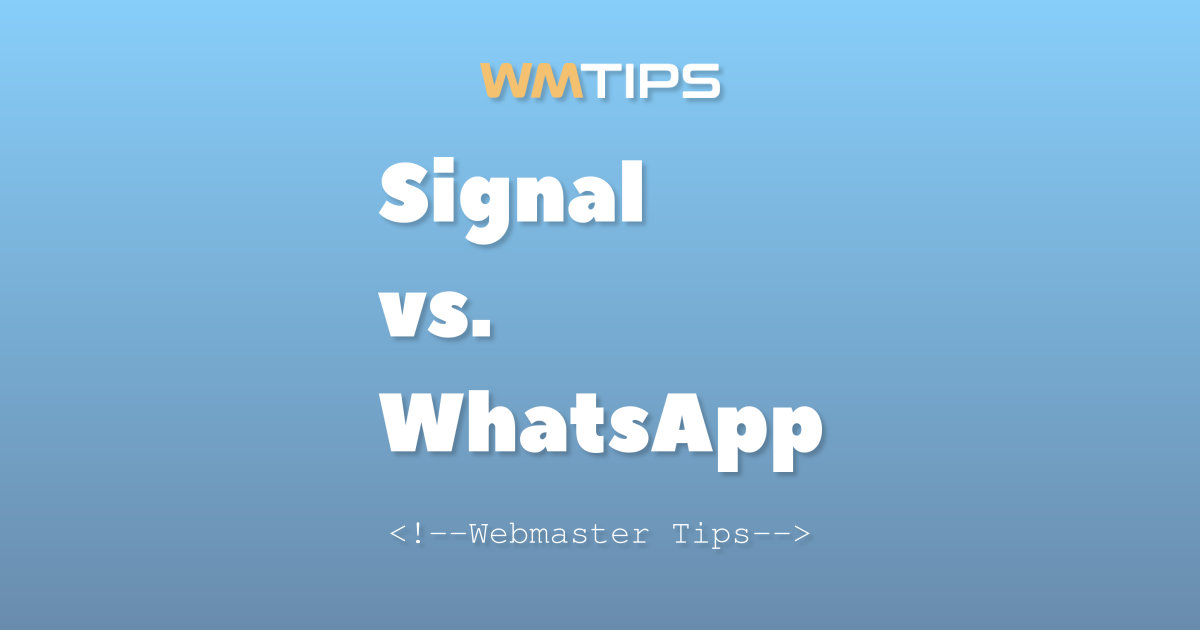 Signal vs. WhatsApp: 2026 Market Share & Usage Comparison