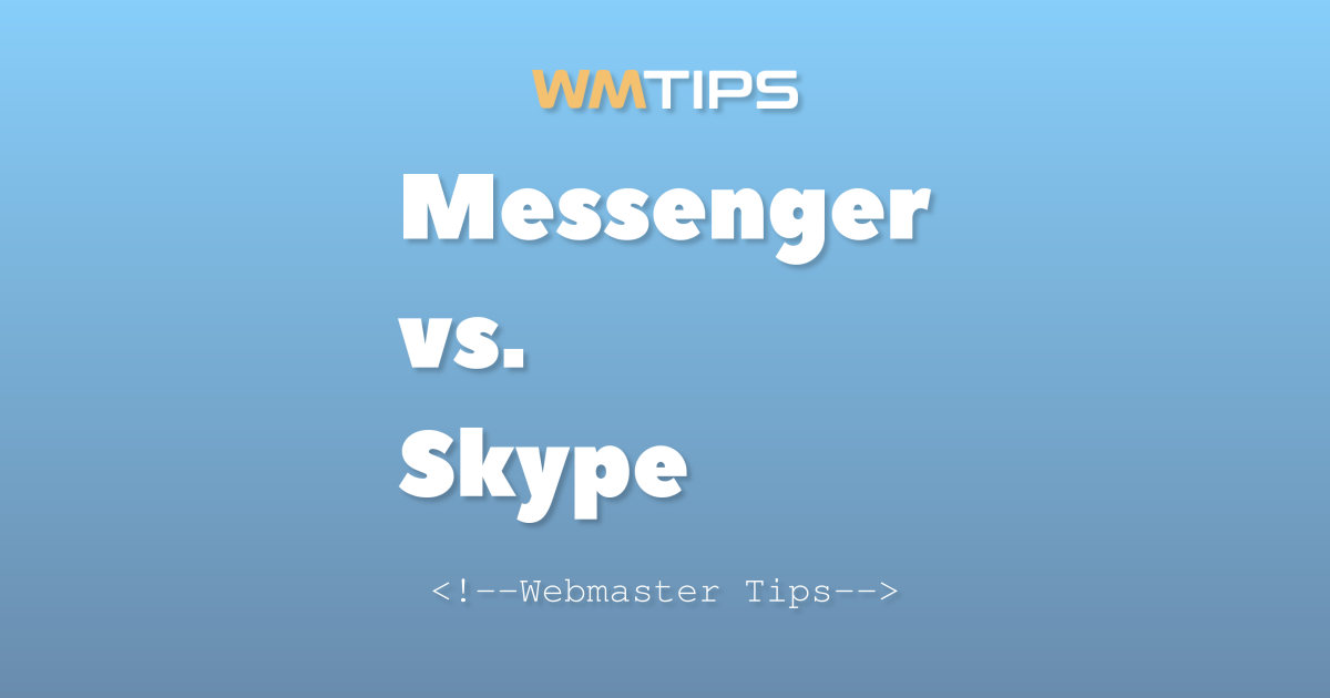 Messenger vs. Skype: 2026 Market Share & Usage Comparison