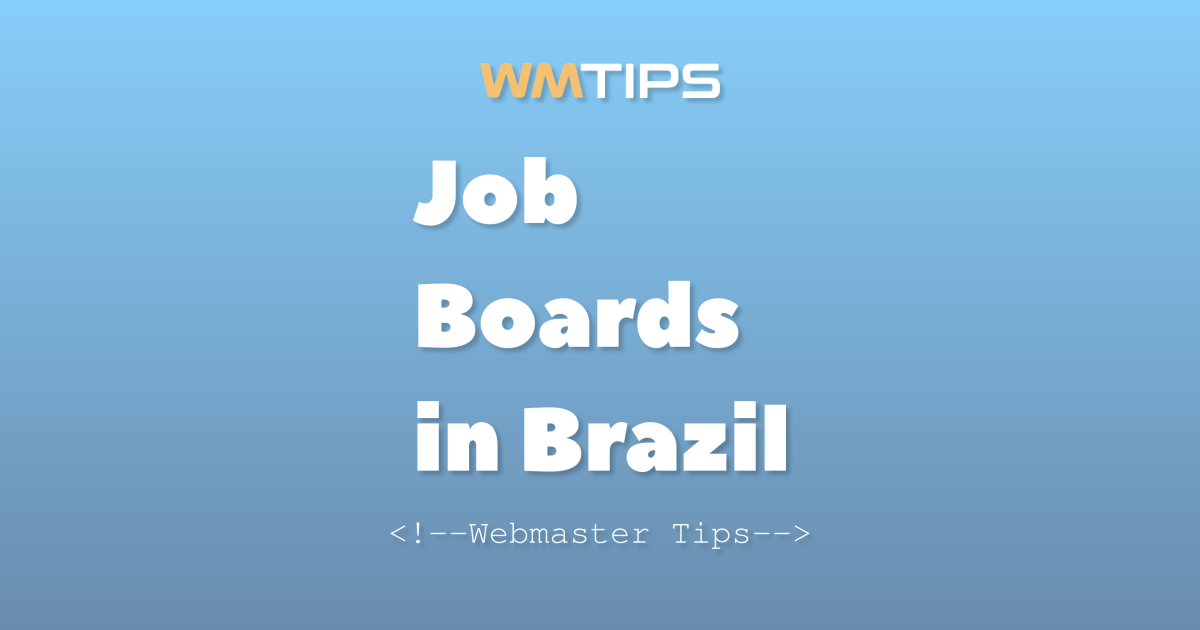 Top 5 Job Boards in Brazil by Market Share (2026)